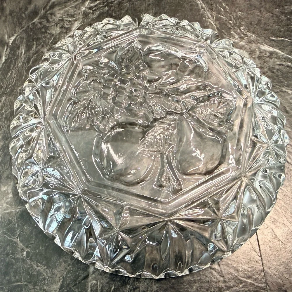 Federal Glass Fruit Trinket Dish/Bowl (Set of 2)